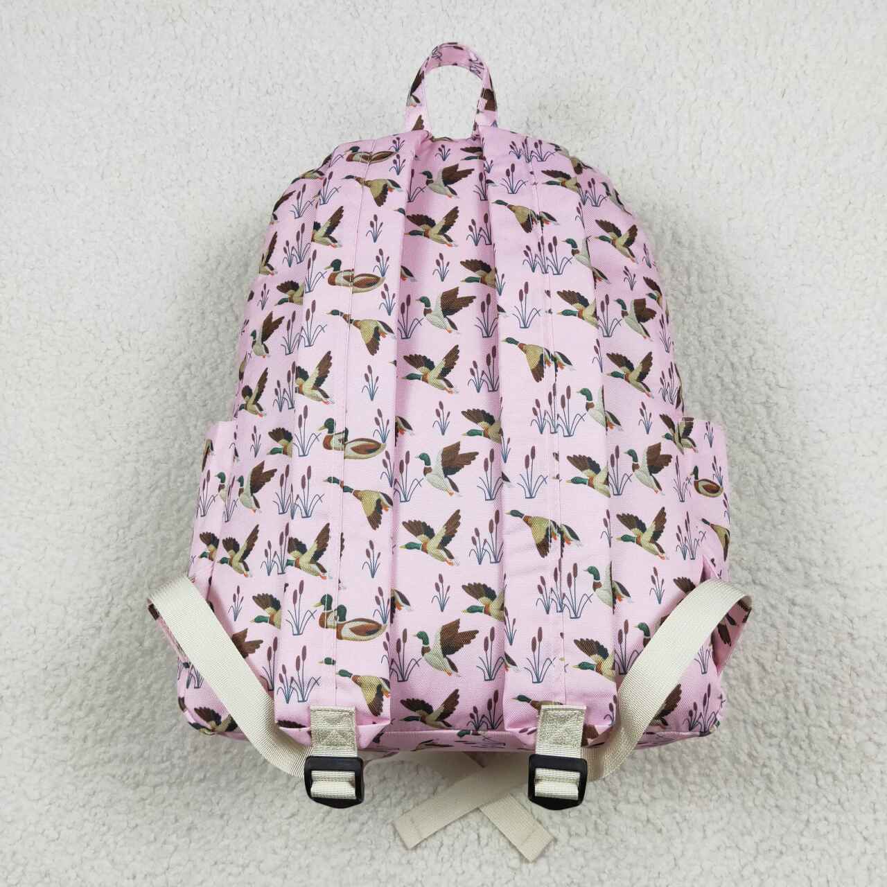 RTS no moq BA0202 Duck pink backpack