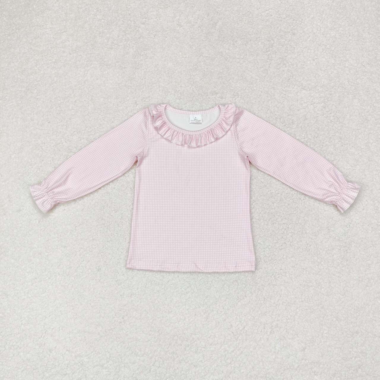 RTS no moq GT0626 Baby girls autumn clothes long sleeves top kids