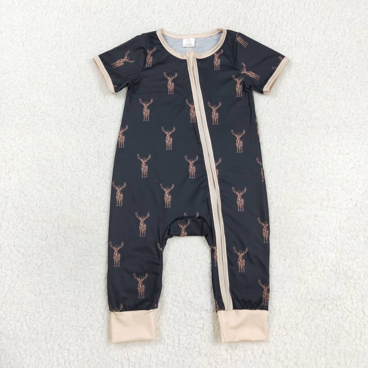 RTS no moq SR1896 Kids boys autumn clothes short  sleeve with romper