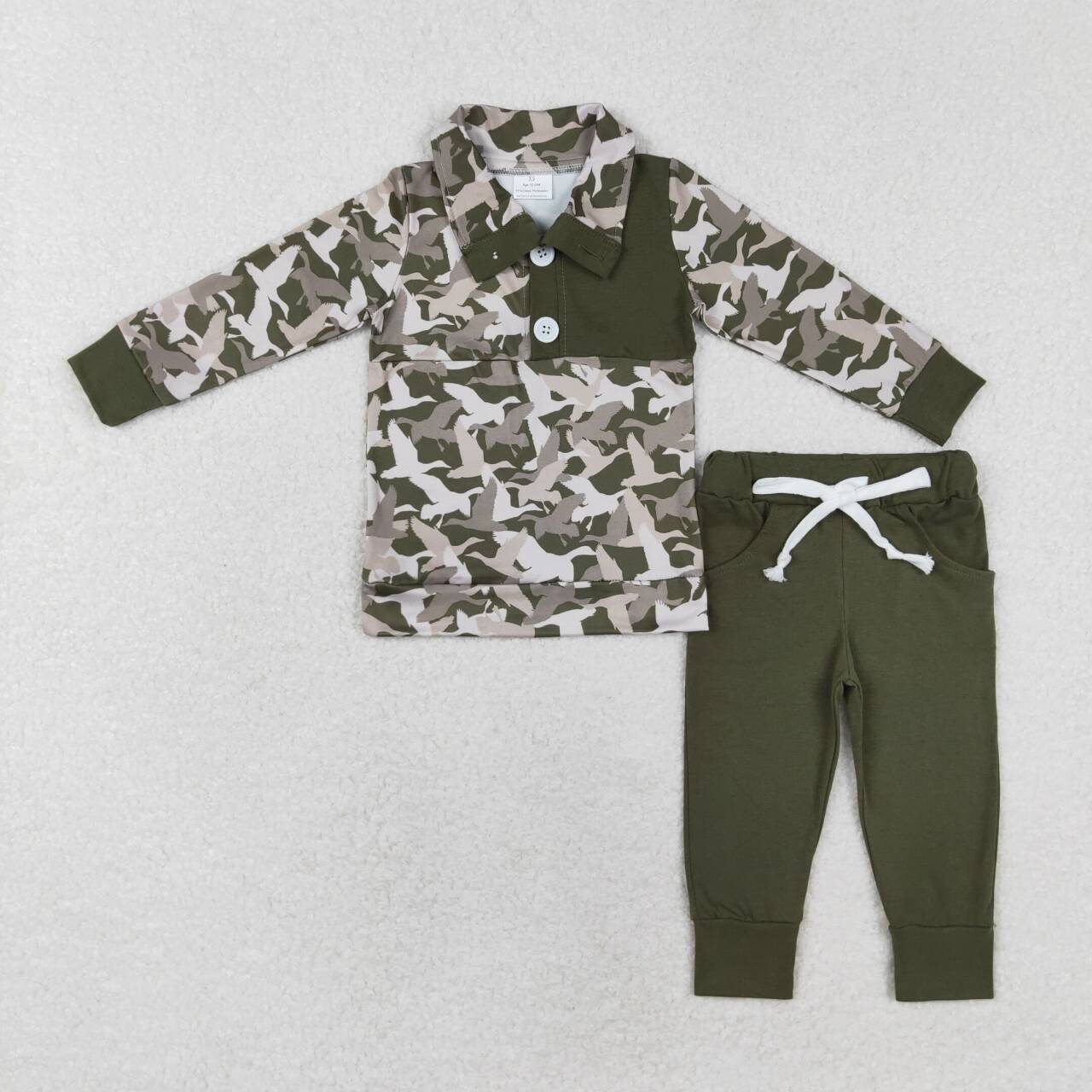 RTS no moq BLP0492  Kids boys autumn clothes long sleeves top with trousers set