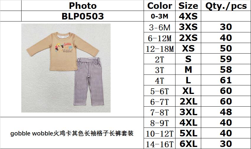 RTS no moq BLP0503 Kids boys autumn clothes long sleeves top with trousers set