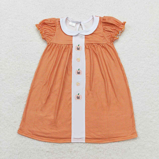 RTS no moq GSD1337 Baby girl  summer clothes short sleeves top kids dress