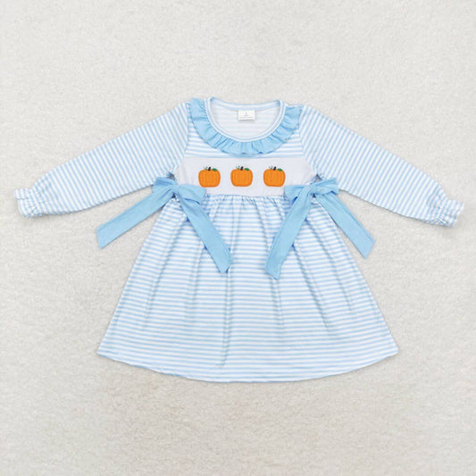 RTS no moq GLD0614 Baby girl  autumn clothes long sleeves top kids dress