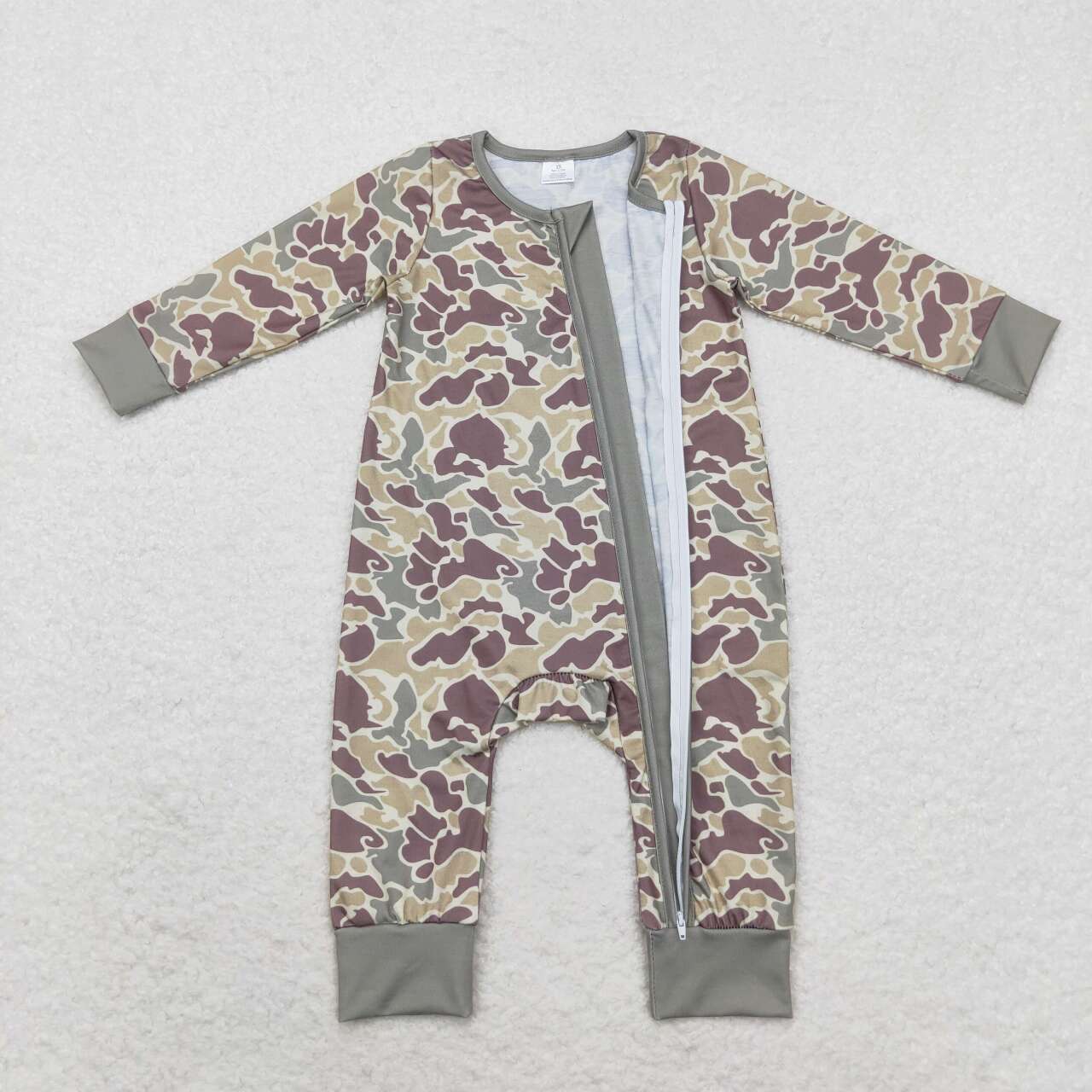 Bamboo RTS no moq  LR1451 Kids boys autumn clothes long sleeve with romper