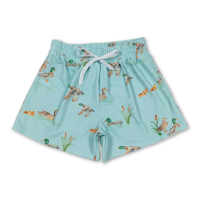USA Warehouse (IN STOCK) Baby Boys Camo Print Summer Swimming Trunks Bottom