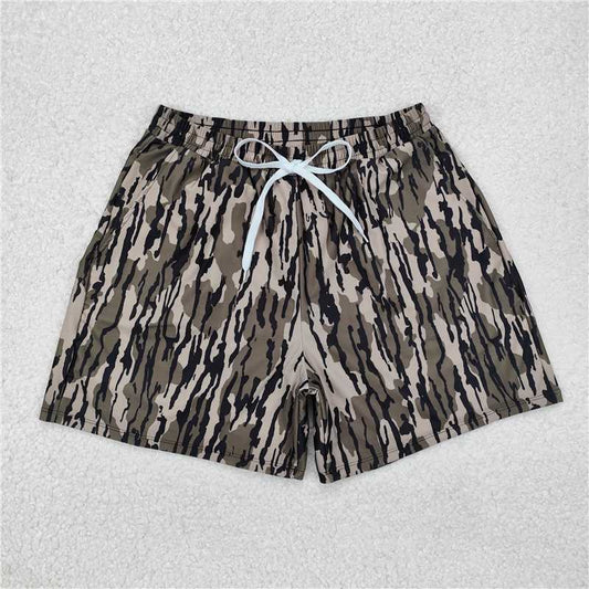 USA Warehouse (IN STOCK) S0324 Adult Men's Summer Swim Trunks Print Board Shorts for Men Beachwear Quick Dry Comfortable Fit Swimming Shorts