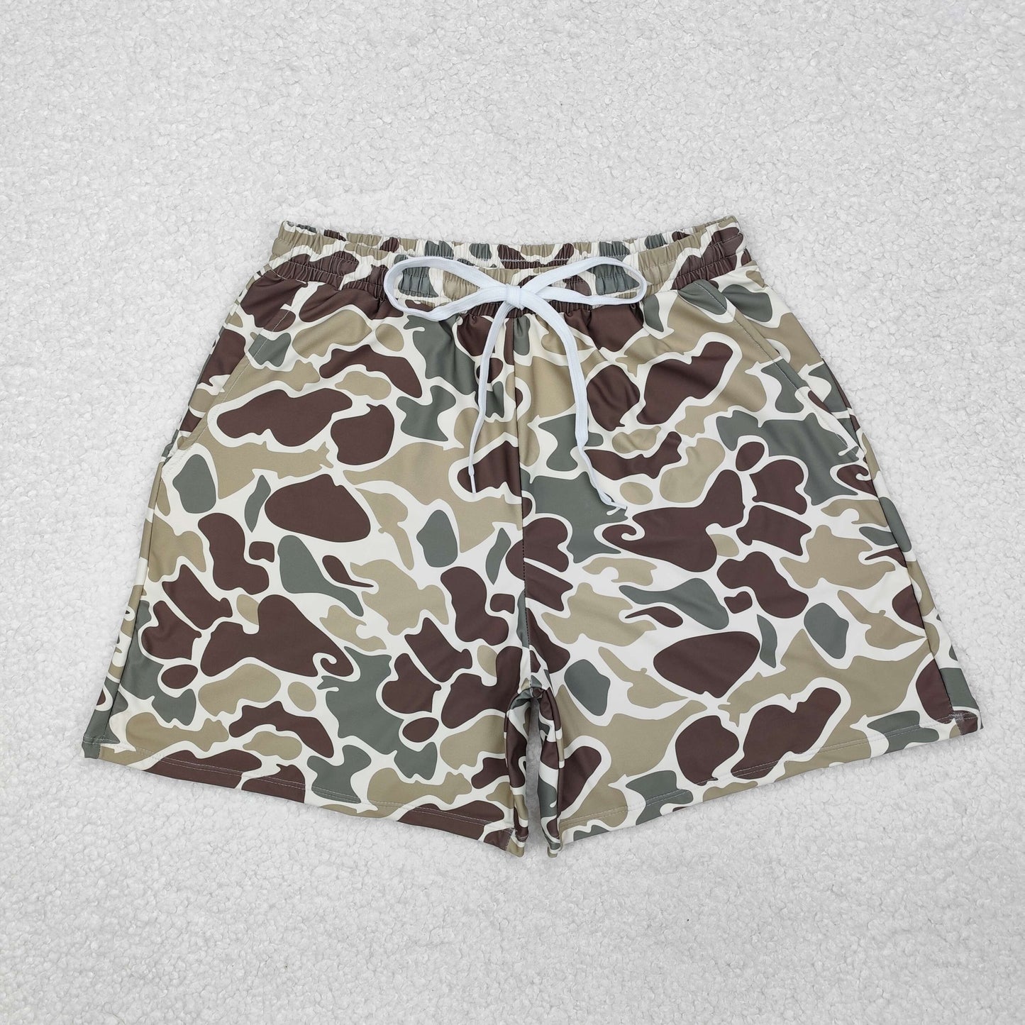 S0474Camo summer adult men swim trunks