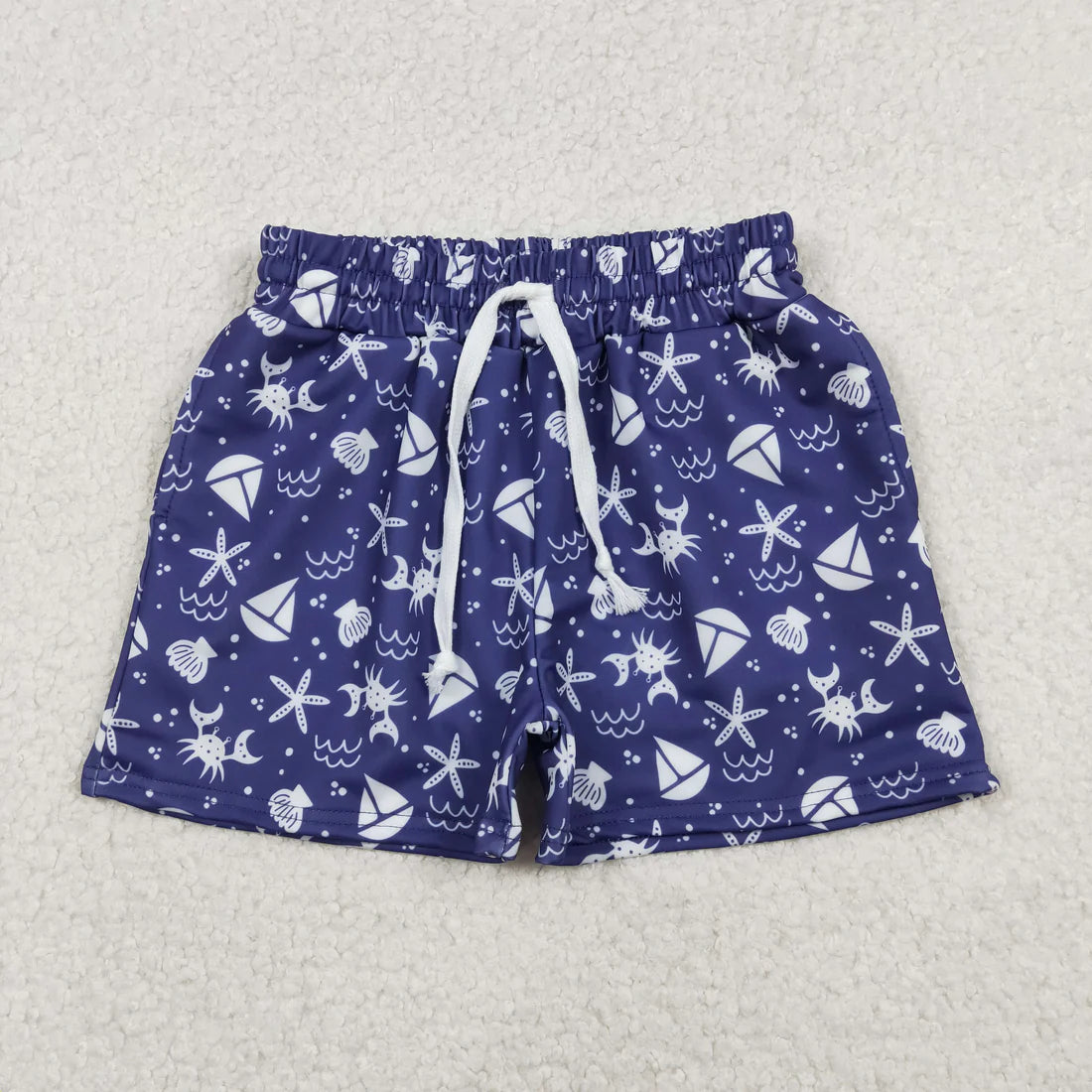 12.27 RTS Sibling Baby Boys Swimming Trunks Shorts Bottoms