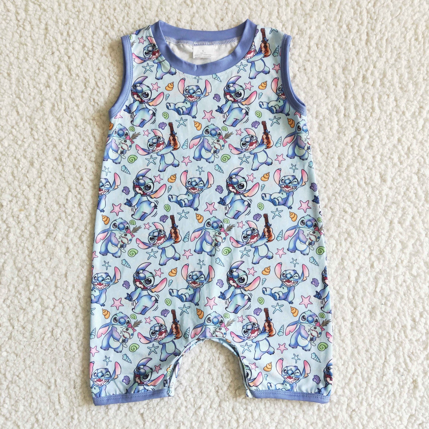 SR0009 Kids boys clothes sleeveless top with jumpsuit promotion 2024.4.5 $5.5