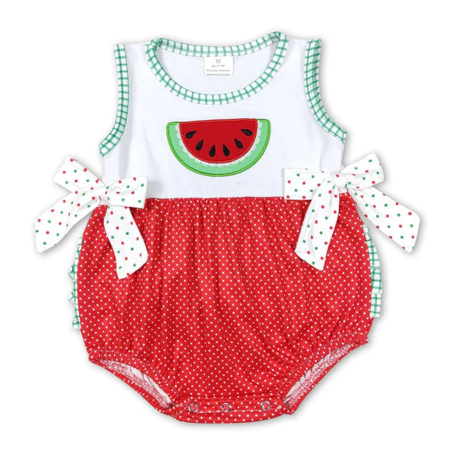 USA Warehouse (IN STOCK) Sibling Summer Baby Boy and Girl Printed Rompers Collection