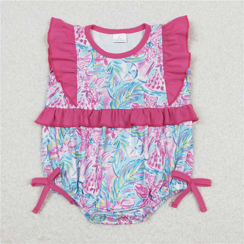 Girls Tie Dye Flutter Sleeve Tunic Shorts Summer Clothing Set Fun And Flirty Kids' Outfit with Elastic Waist Comfort