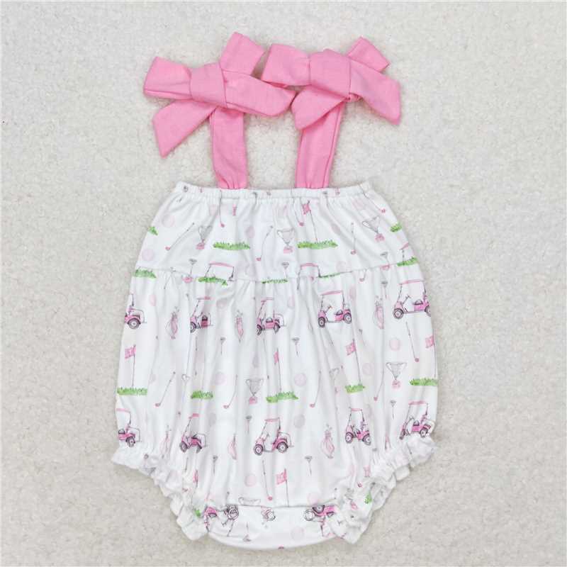 4.24 RTS NO MOQ Baby Boys Short Sleeve Golf Romper Summer Outfit Comfortable Cotton Clothing for Little Ones
