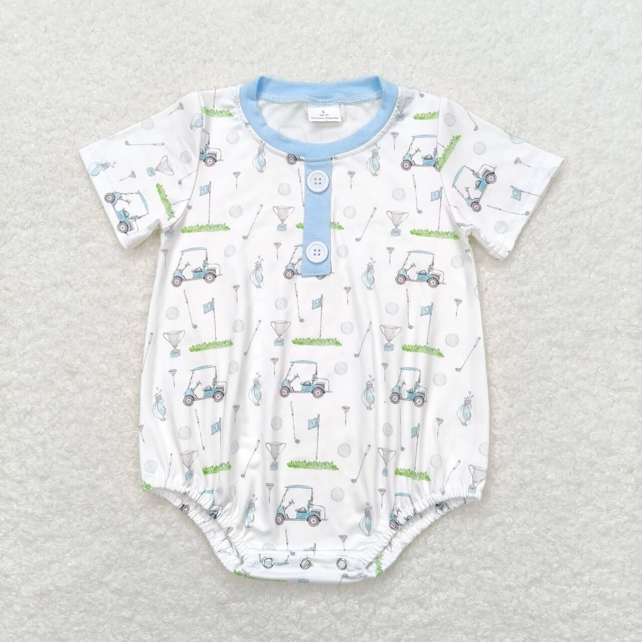 SR1070 Kids boys summer clothes short sleeve romper