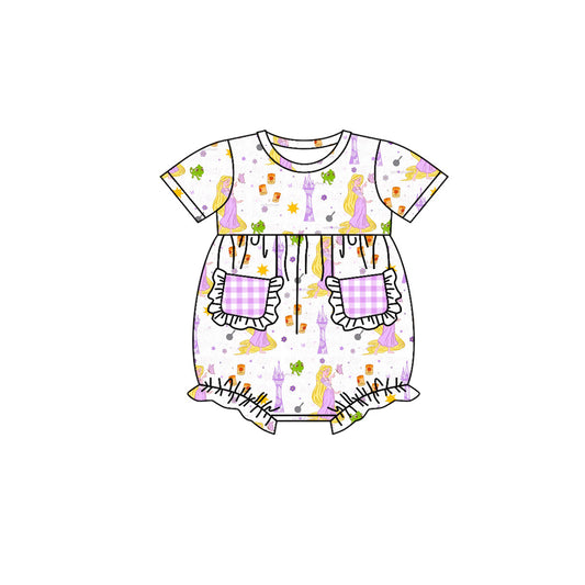 SR1885  Pre-order baby  girls clothes short  sleeves romper