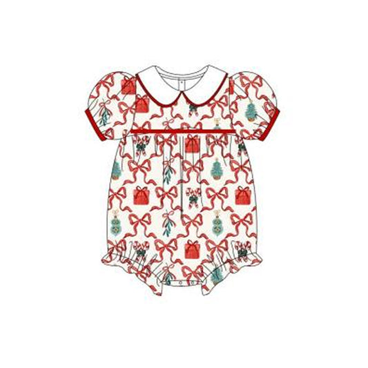 SR1910  Pre-order baby  girls clothes pull  sleeves romper