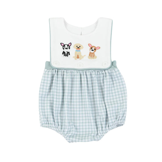 SR2204 Baby boys clothes dog vest Romper