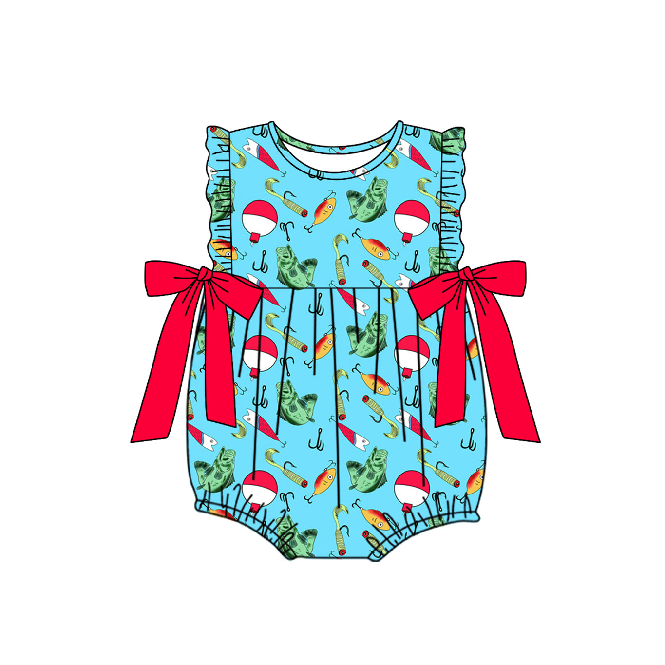 Short sleeves fishing top shorts kids boys pajamas
