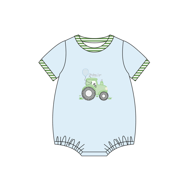 Baby Girls Pink Truck Print Top And Stripes Shorts Outfit Set Cute Casual Clothing Combo for Infants