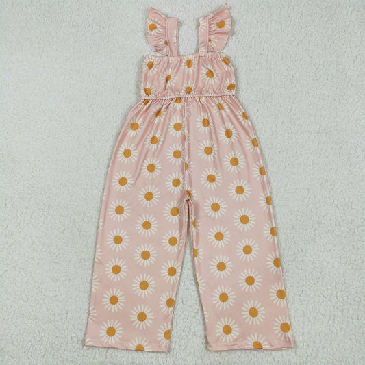 4.16  SR3052RTS NO MOQ  Baby Girls Summer Jumpsuits baby girls clothes flying sleeve jumpsuit