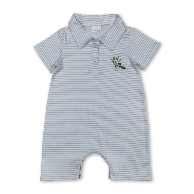 USA Warehouse (IN STOCK) Sibling Summer Baby Boy and Girl Printed Rompers Collection