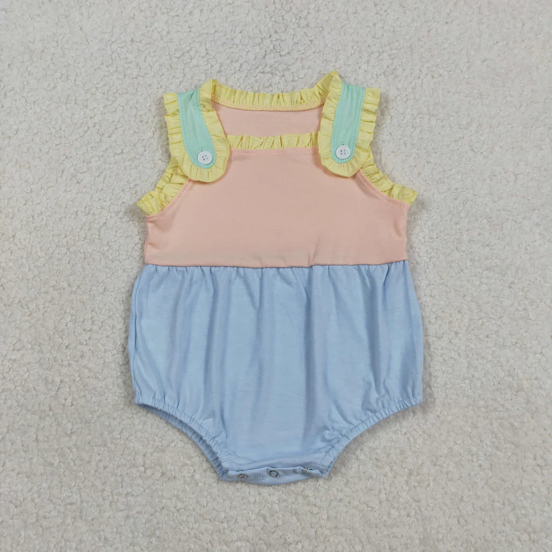 3.18 RTS Sibling Baby Boys Girls Summer Fashion Rompers