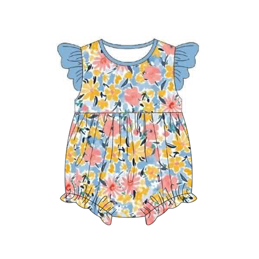 5.8 Pre order No Moq  Baby Girls Boys Short Sleeve Daily Top Shorts Set With Matching Romper