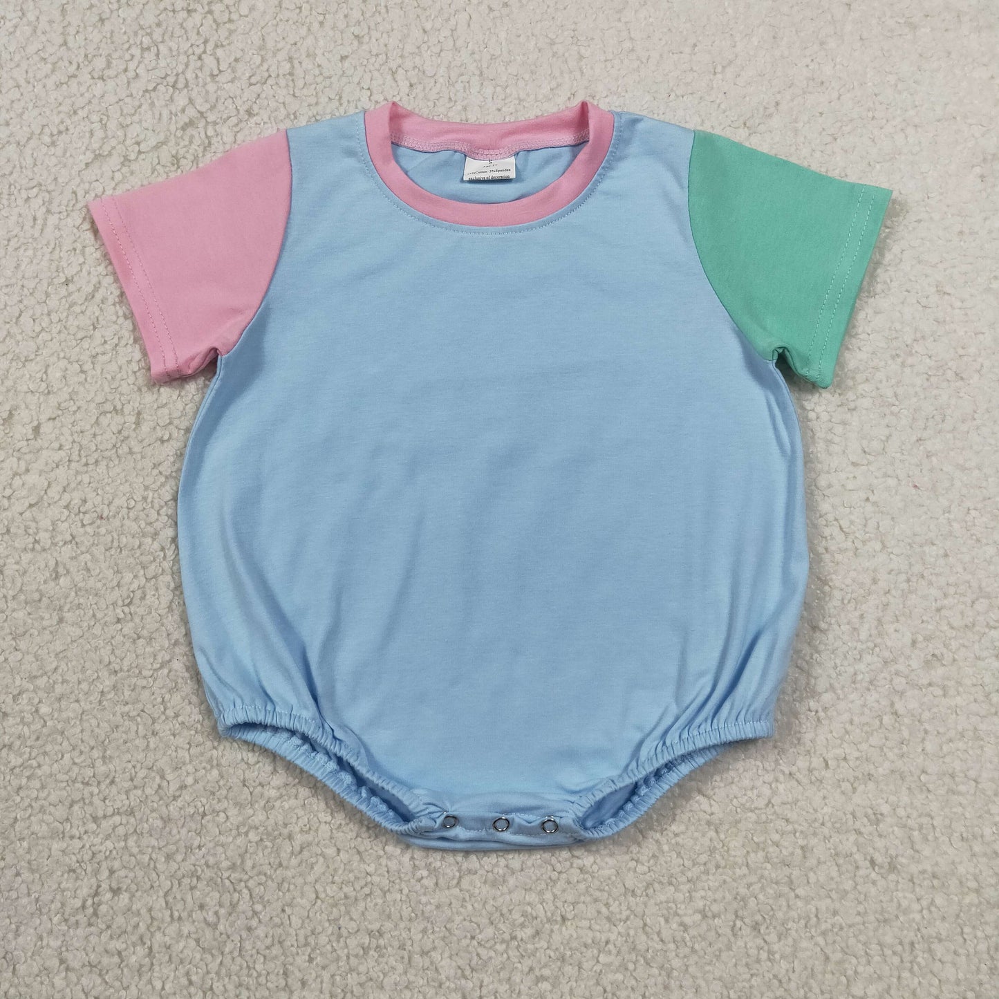 RTS Sibling short sleeves cotton baby boy summer romper