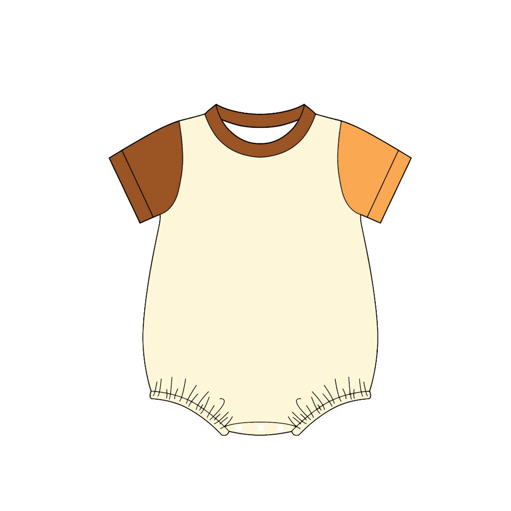 5.9 Pre Order No moq Baby Boys Daily Wear Short Sleeve Summer Rompers