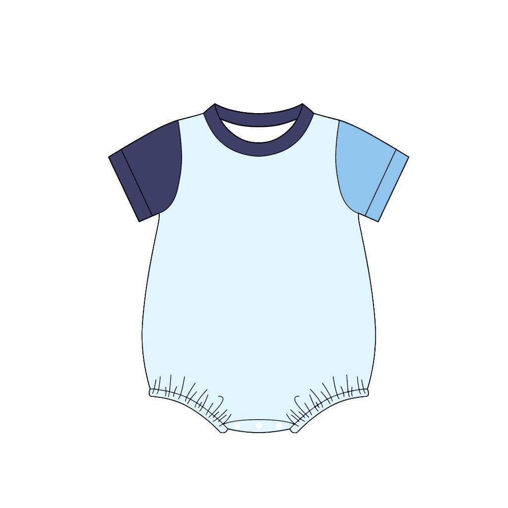 5.9 Pre Order No moq Baby Boys Daily Wear Short Sleeve Summer Rompers