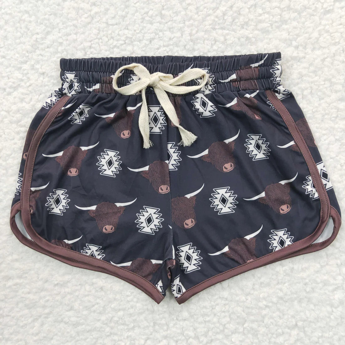 12.25 RTS 8 Colors Sibling Baby Girls Western Sports Summer Bottoms Shorts