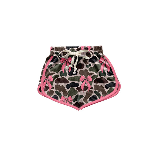 Baby Girls Camouflage Bows Summer Shorts Bottoms Preorder SS0396
