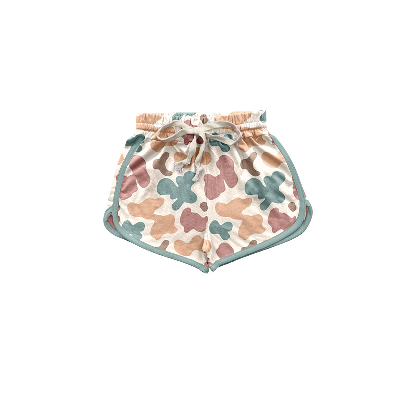 Baby Girls Green Camouflage Summer Shorts Bottoms Preorder  SS0398