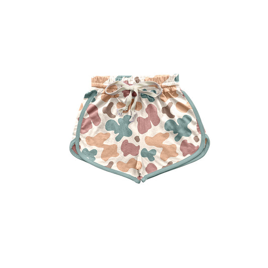 Baby Girls Green Camouflage Summer Shorts Bottoms Preorder  SS0398