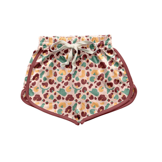 Adult Women Red Camouflage Summer Shorts Preorder SS0401