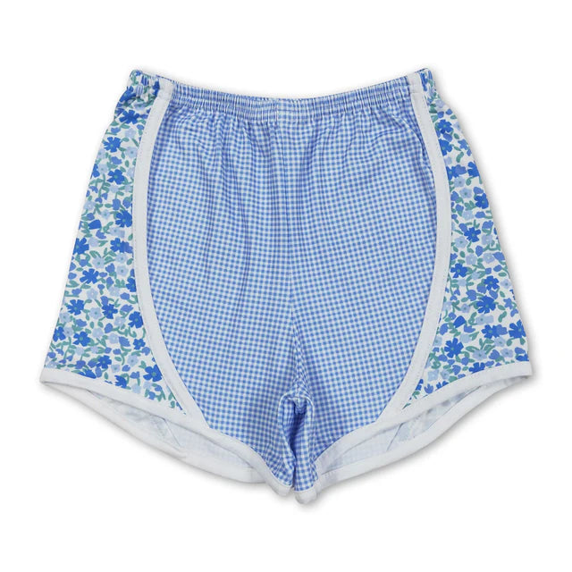 RTS Sibling Baby Girls Floral Camo Summer Shorts Bottoms