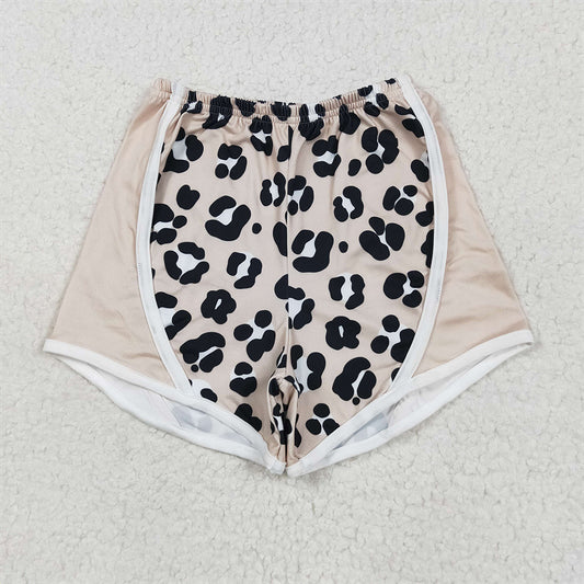 6.19 SS0526RTS NO MOQ Baby Girls Shorts Baby Girls Cow Print Leopard Shorts Bottoms