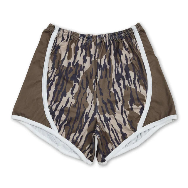 RTS Sibling Baby Girls Floral Camo Summer Shorts Bottoms