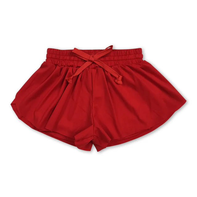 RTS Sibling kids girls activewear summer yoga shorts