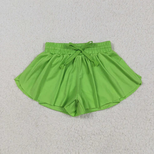 10.11 RTS Sibling Baby Girls Colorful Skort Yoga Shorts Bottoms