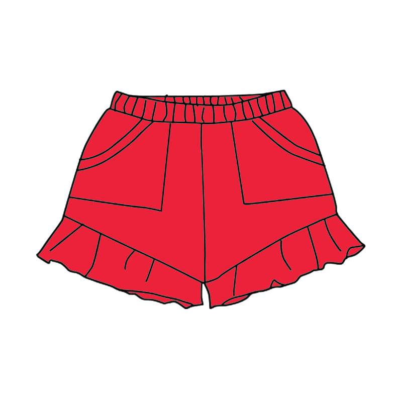 8.26  Pre order baby girls clothes cotton colorful summer shorts