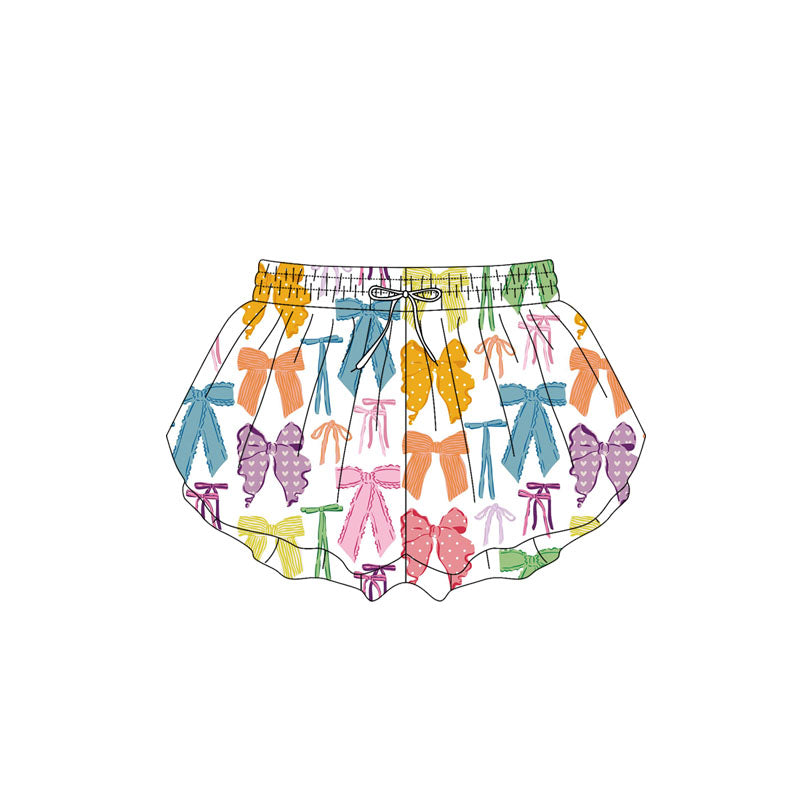 8.26  Pre order Baby Girls Summer Shorts baby girl clothes bow summer shorts
