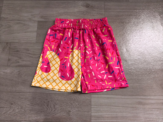 SS0636 Pre order No Moq Baby Boys Watermelon Drip Team Shorts Bottom