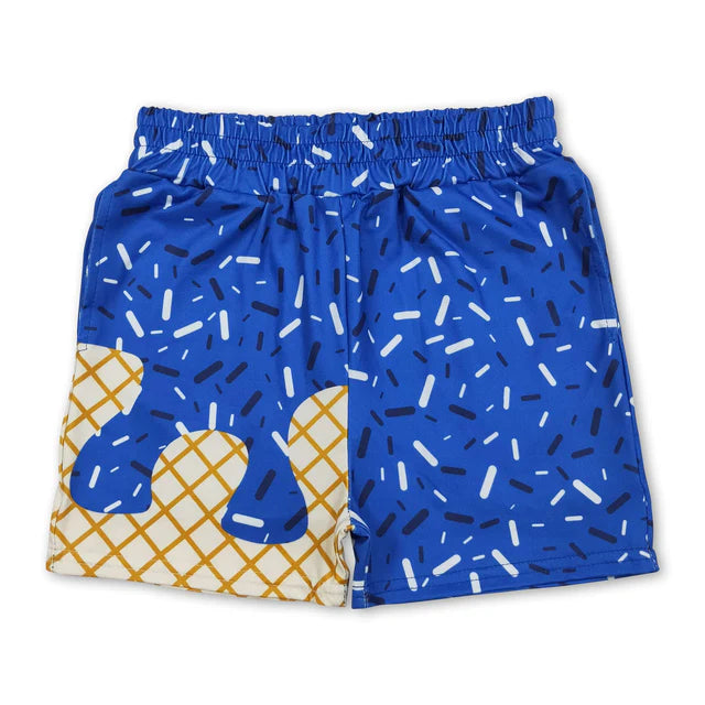 RTS Sibling Short sleeves stars stripe kids boys 4th of july shorts