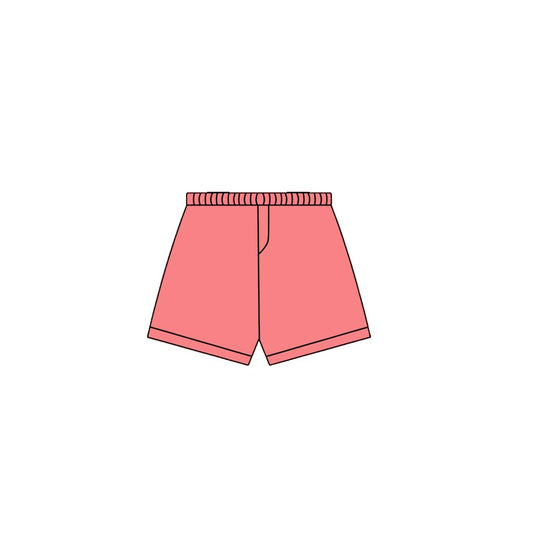 10.1 SS0664 Pre order No Moq Yoga fabric Baby Girls Peach Yoga Shorts Bottoms