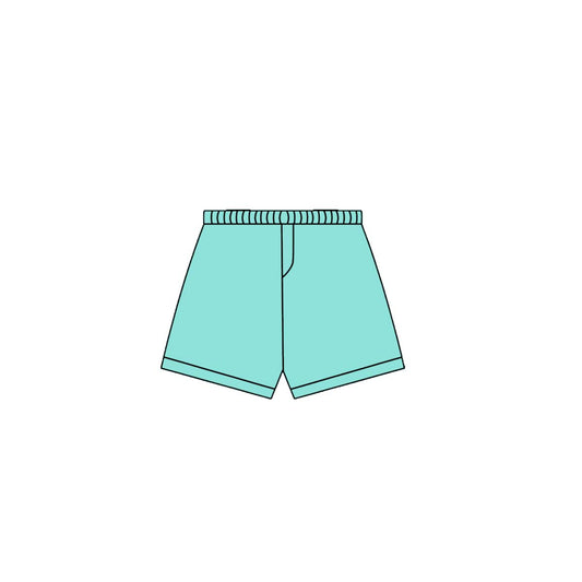 10.1 SS0667 Pre order No Moq Yoga fabric Baby Girls Aqua Yoga Shorts Bottoms
