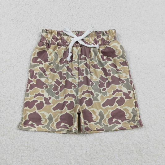 11.22 RTS NO MOQ （In stock）SS0696 Baby Boys Summer Shorts Baby Boys Southern Khaki Camo Pockets Shorts Bottoms