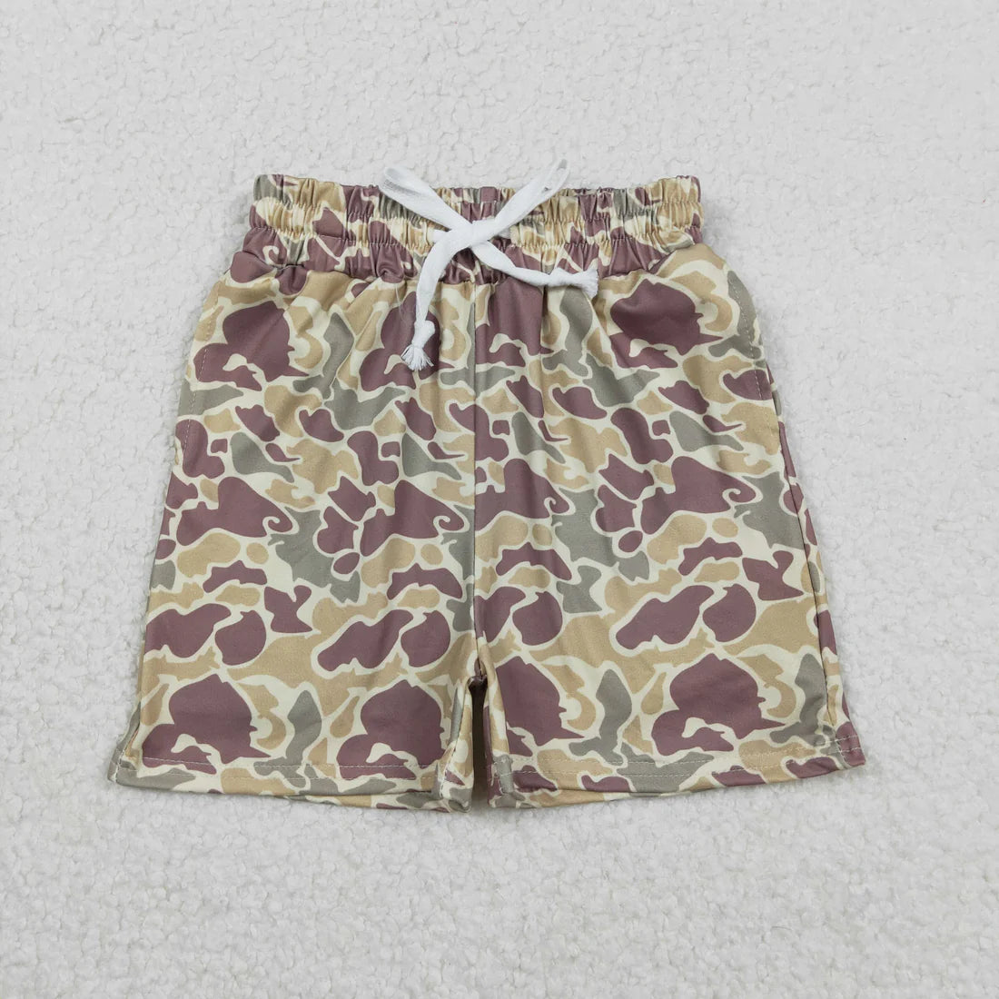 11.21 RTS Sibling Baby Boys Southern Camo Pockets Shorts Bottom