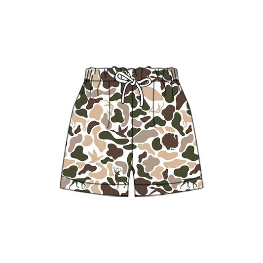 10.23 (Pre Order) No moq SS0699 PRE-ORDER Baby Boys Camo Southern Shorts Bottom