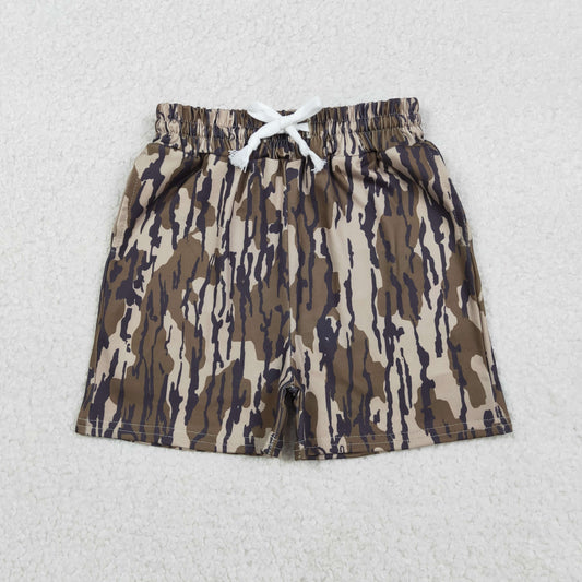 11.19 RTS NO MOQ （In stock）SS0731 Baby Boys Summer Shorts Baby Boys Southern Olive Camo Pockets Shorts Bottom