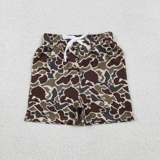 11.19 RTS NO MOQ （In stock）SS0735 Baby Boys Summer Shorts Baby Boys Southern Camo Pockets Shorts Bottom